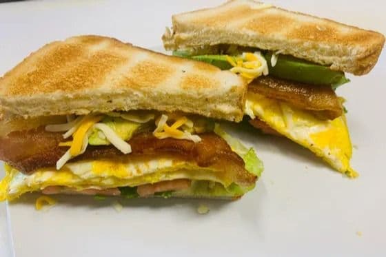 Golden Eggs Sandwich Combo
