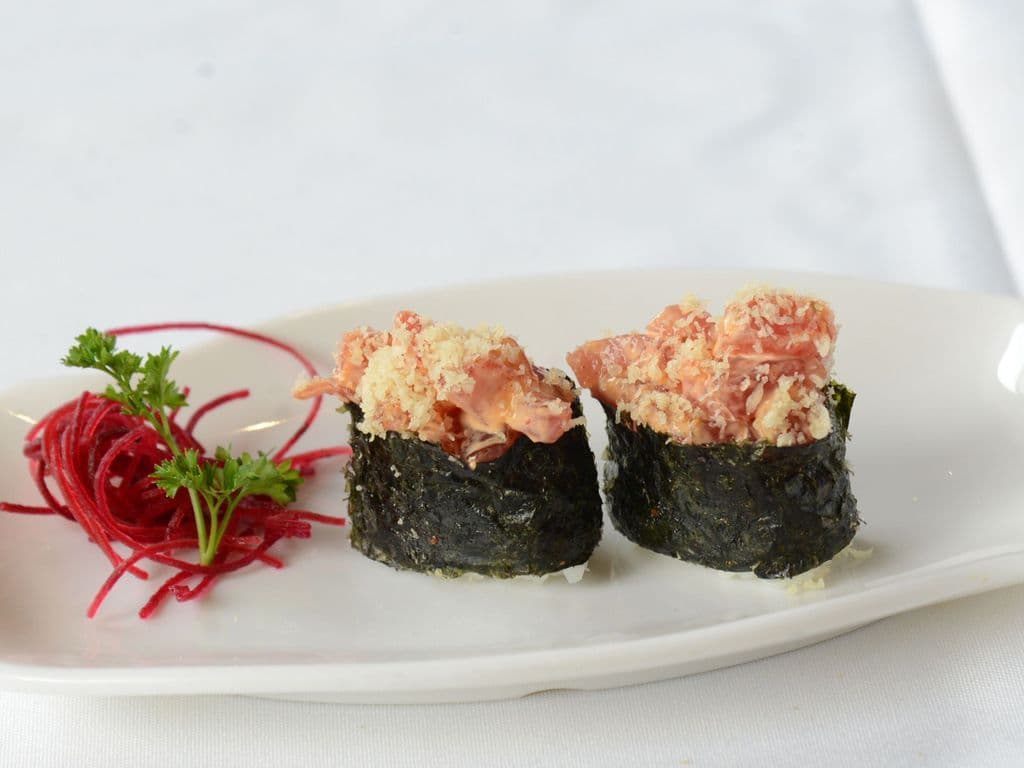 Spicy Salmon Sushi