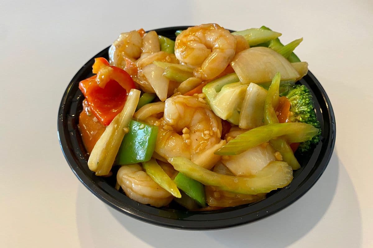 T17. Tiger Prawns with Mix Vegetable