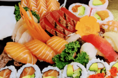 212. Sushi and Maki A Combo Platter (23 pcs)