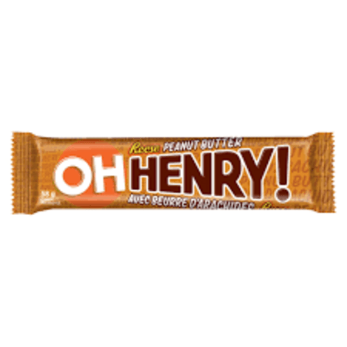Oh Henry Beurre D' Arachides 58g/ Oh Henry Peanut Butter Chocolate 58g
