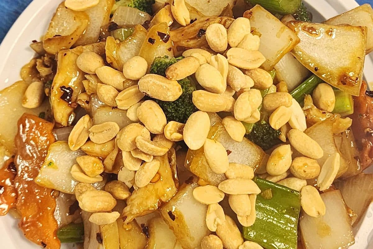 Kung Po TofuFried tofu