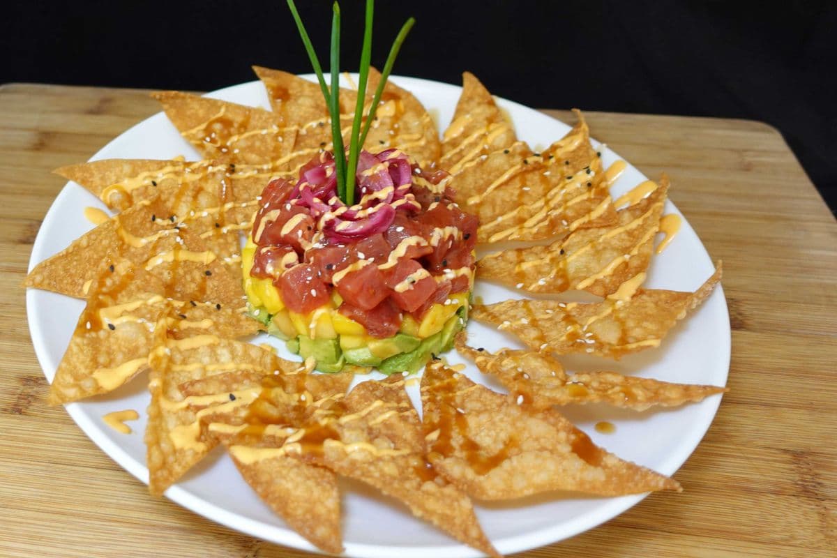 Tuna Poke Stack