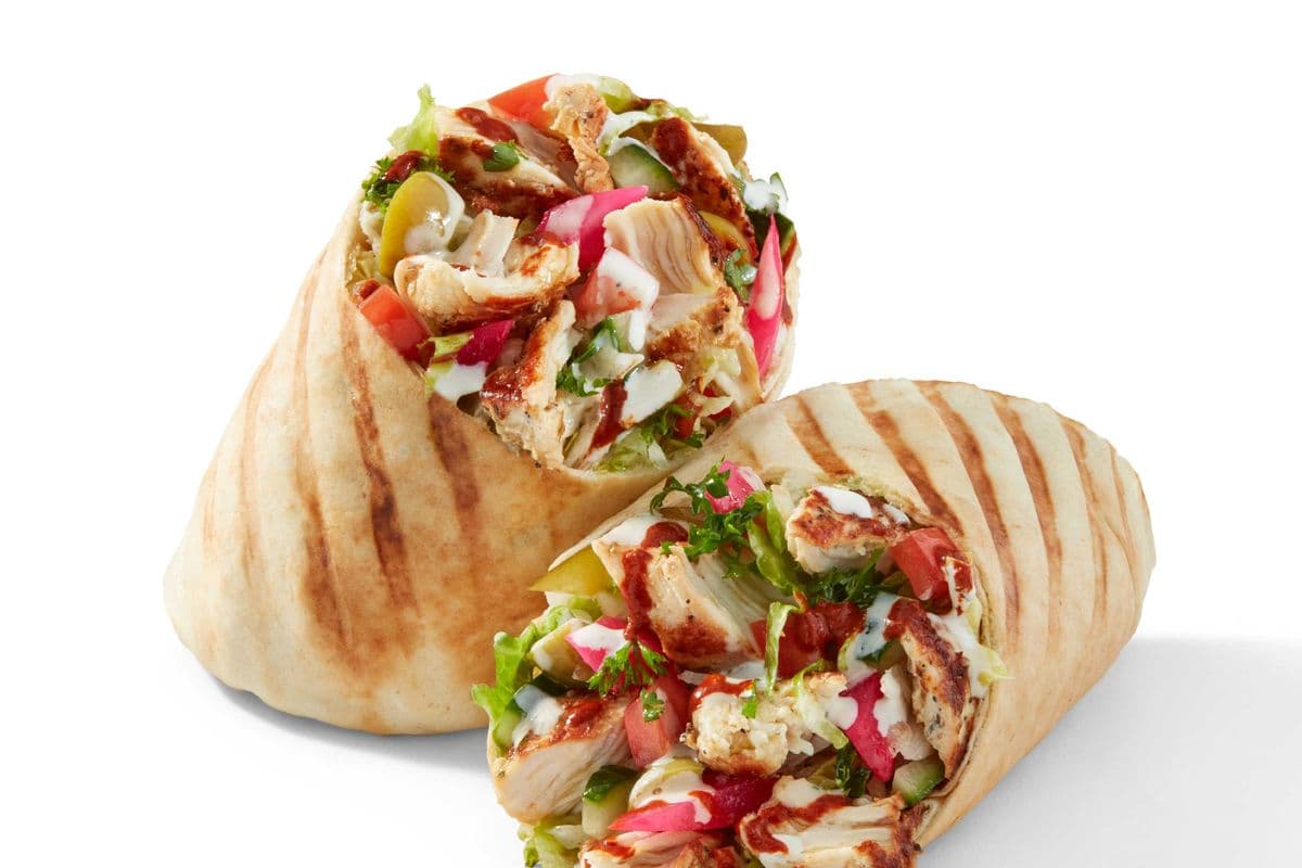 Chicken Souvlaki Wrap