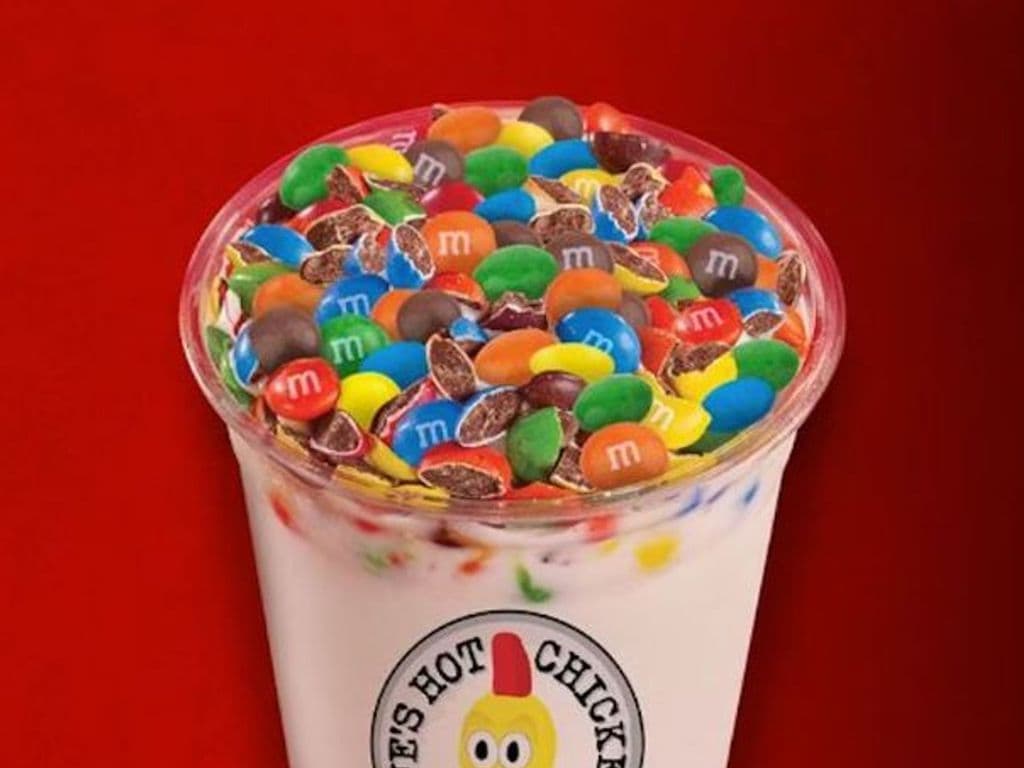 Small M&M Top Loaded Shake