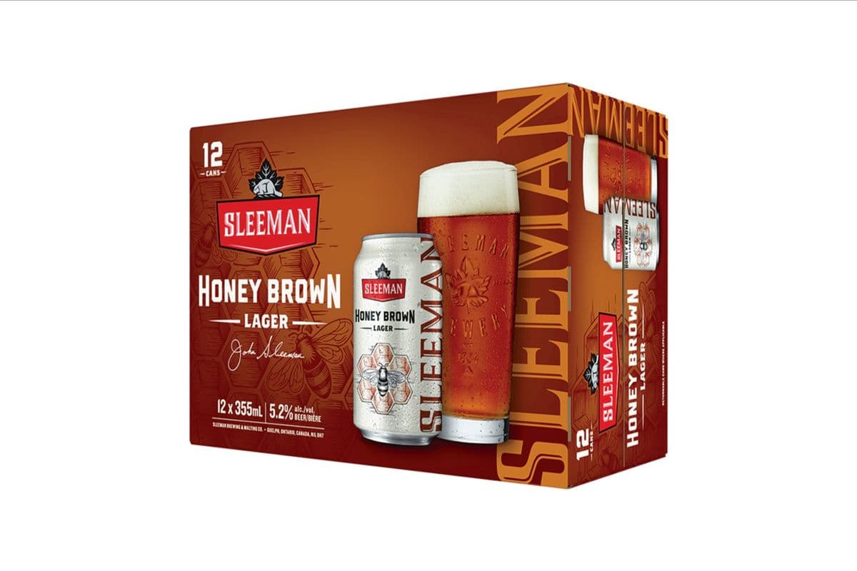 Sleeman Honey Brown CAN (12 x 355mL)