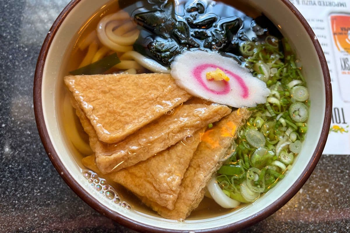 Kitsune Udon/Soba Noodle Soup