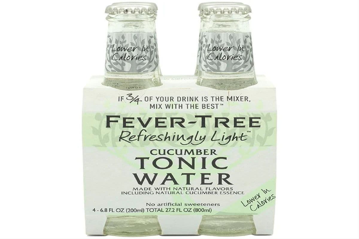 Fever Tree Cucumber Light Tonic Water - 4 Pack