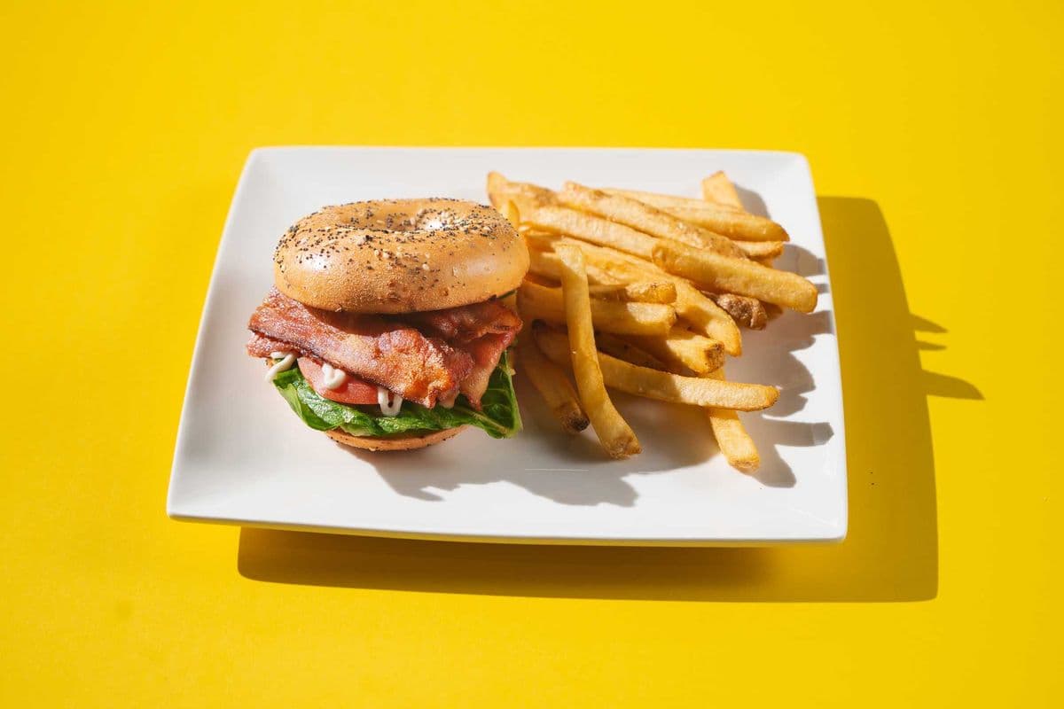 Breakfast BLAT Bagel