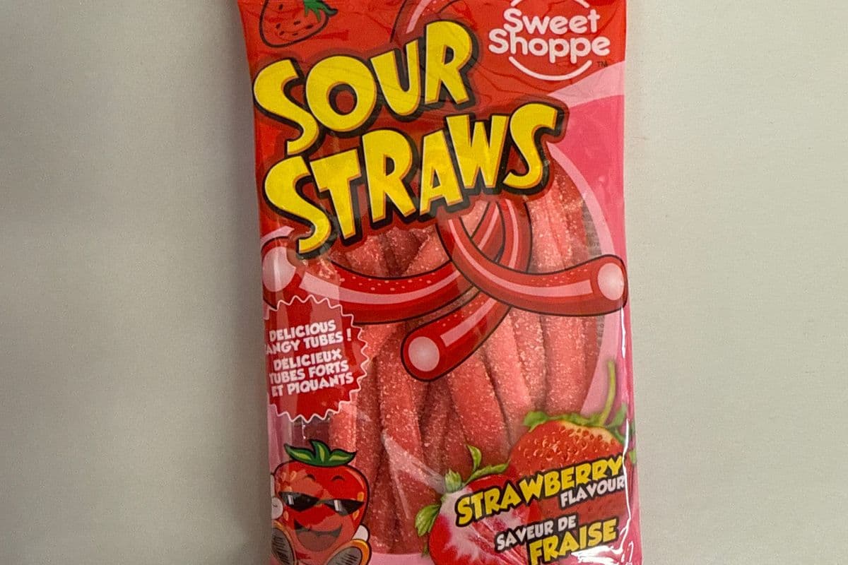 Sour straws