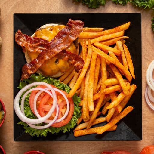 The Uncle Sam Burger Combo / The Uncle Sam burger combo