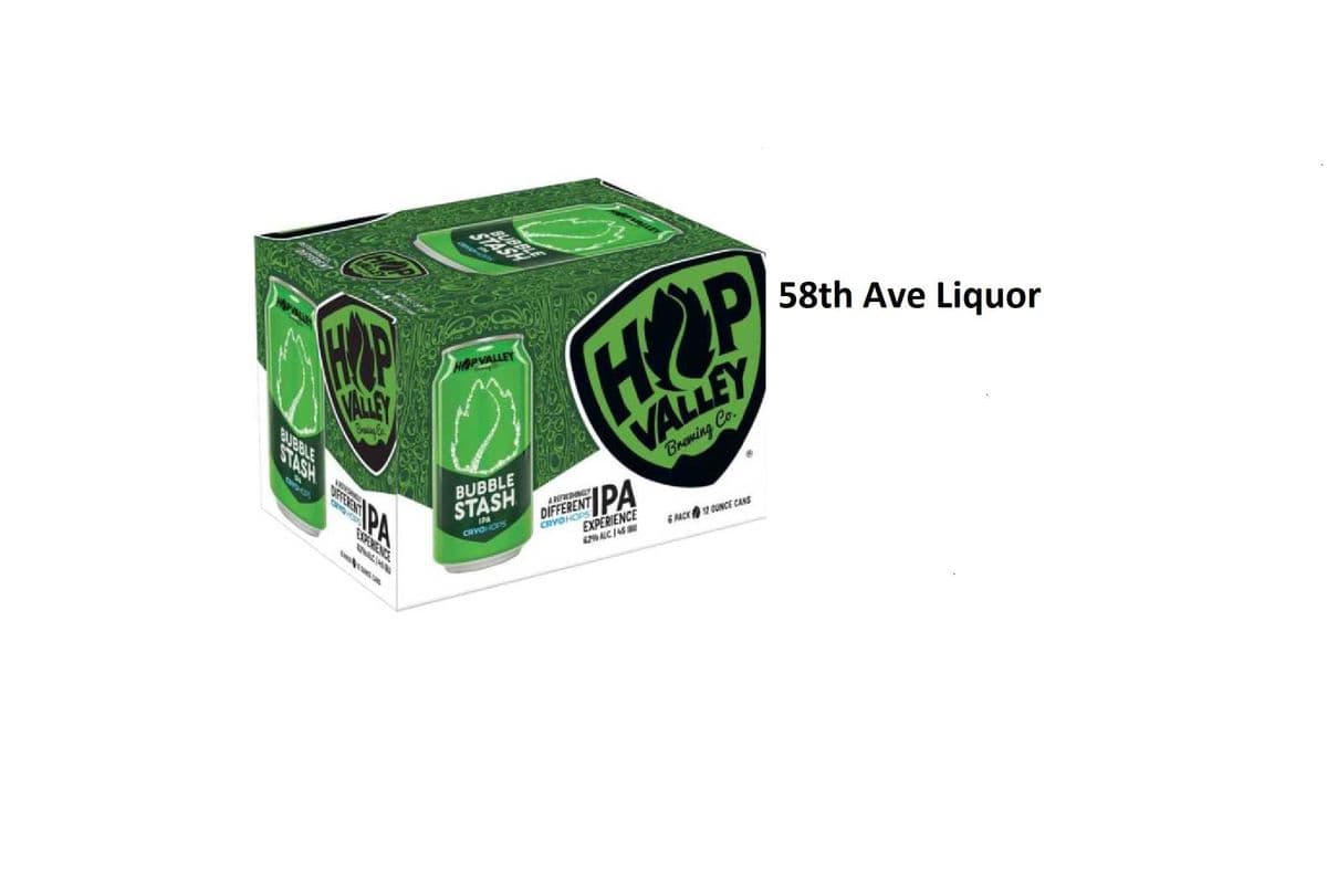 HOP VALLEY IPA BUBBLE STASH 6 CANS (1 x 6x355ML)