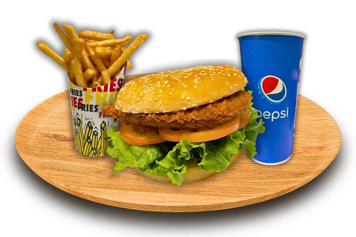Combo-Chicken Burger - Deal $20.70