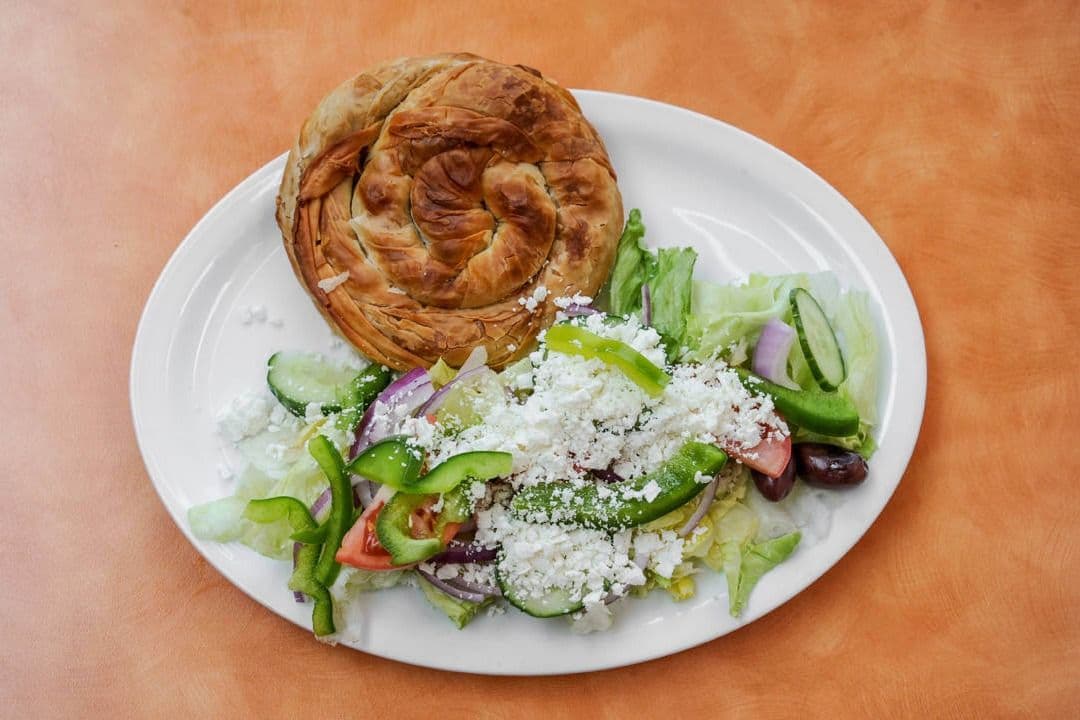 Vegetarian with Spanakopita Dinner