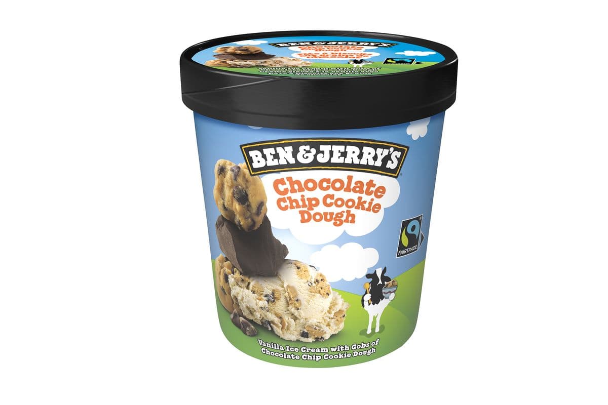 B&J Chocolate Chip Cookie Dough (473ml) - 77430