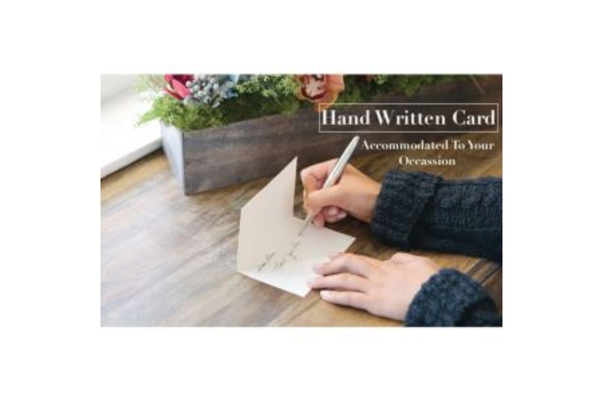 Handwritten Greeting Card