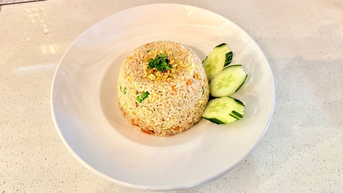 Fried Rice and Crab Meat