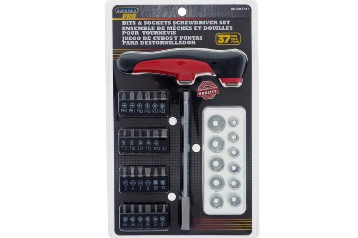 Duramax Pro Bits & Sockets Screwdriver Set