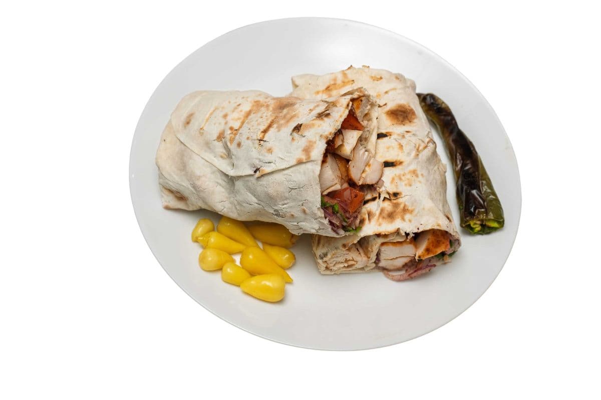Mega Chicken Shish Wrap