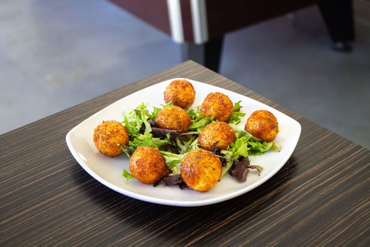 Honey Glazed Goat Cheese Balls