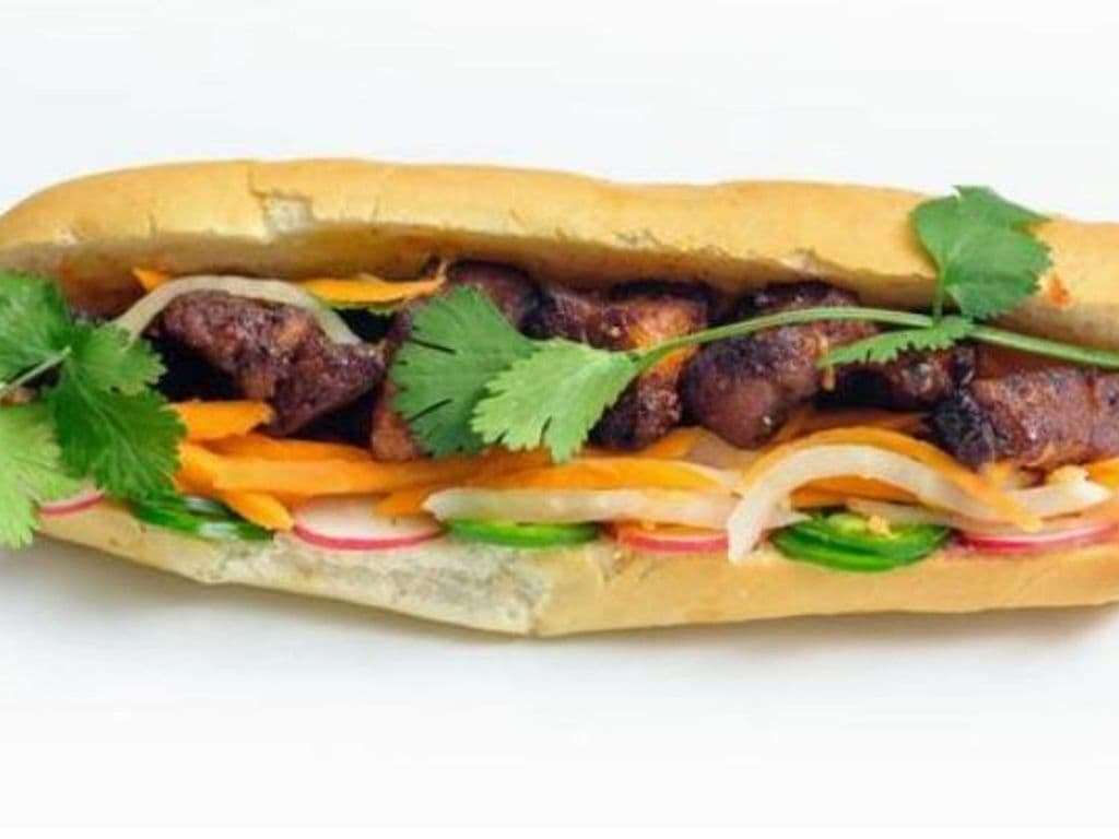 vegetarian banh mi