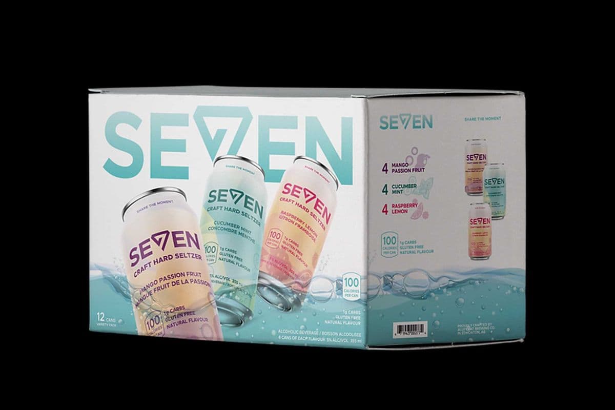 ALLEY KAT SEVEN CRAFT SELTZER MIXER PACK (12 x 355ML CANS) (12 x 355ML)