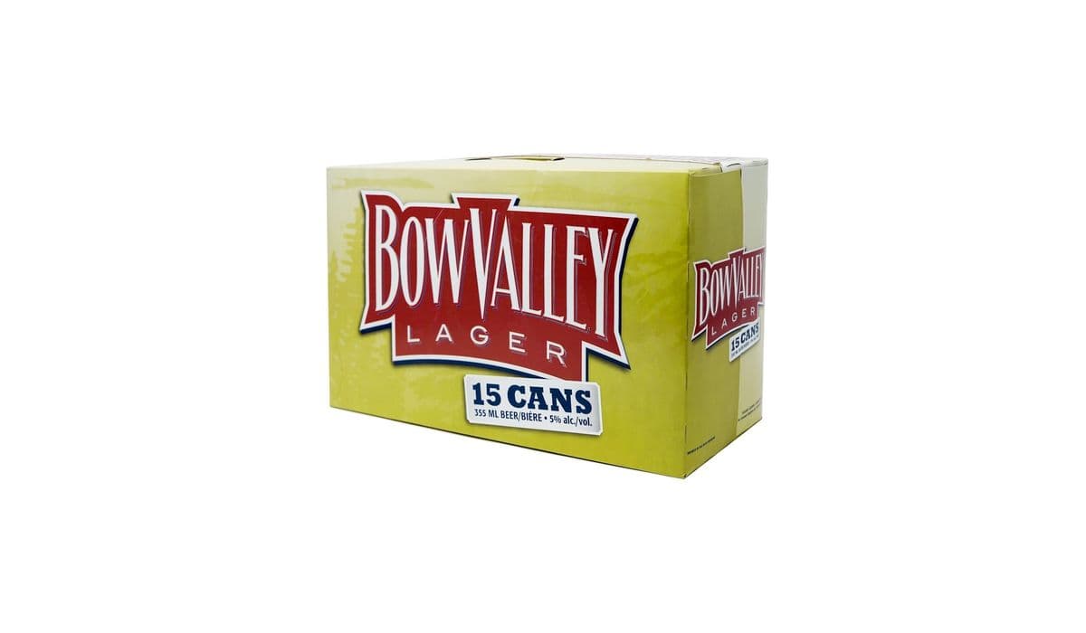 Bow Valley Lager 15 can (15 x 355 ml)