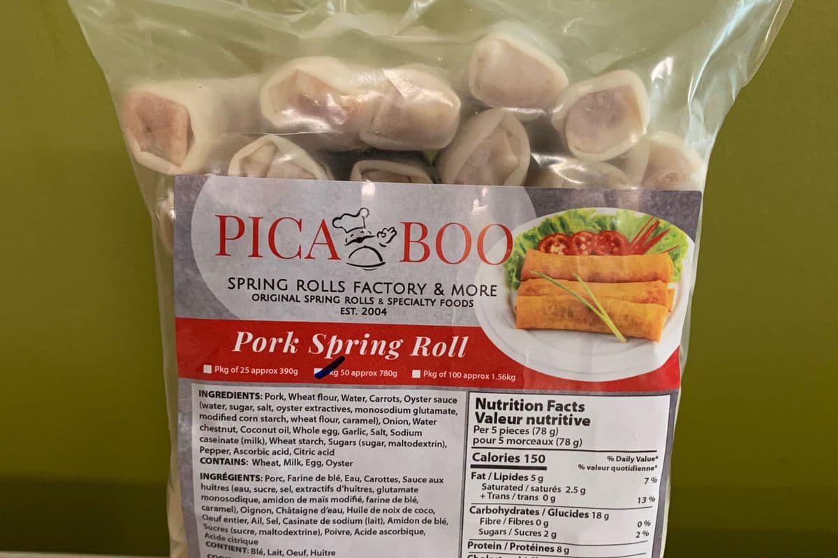 PORK SPRING ROLLS
