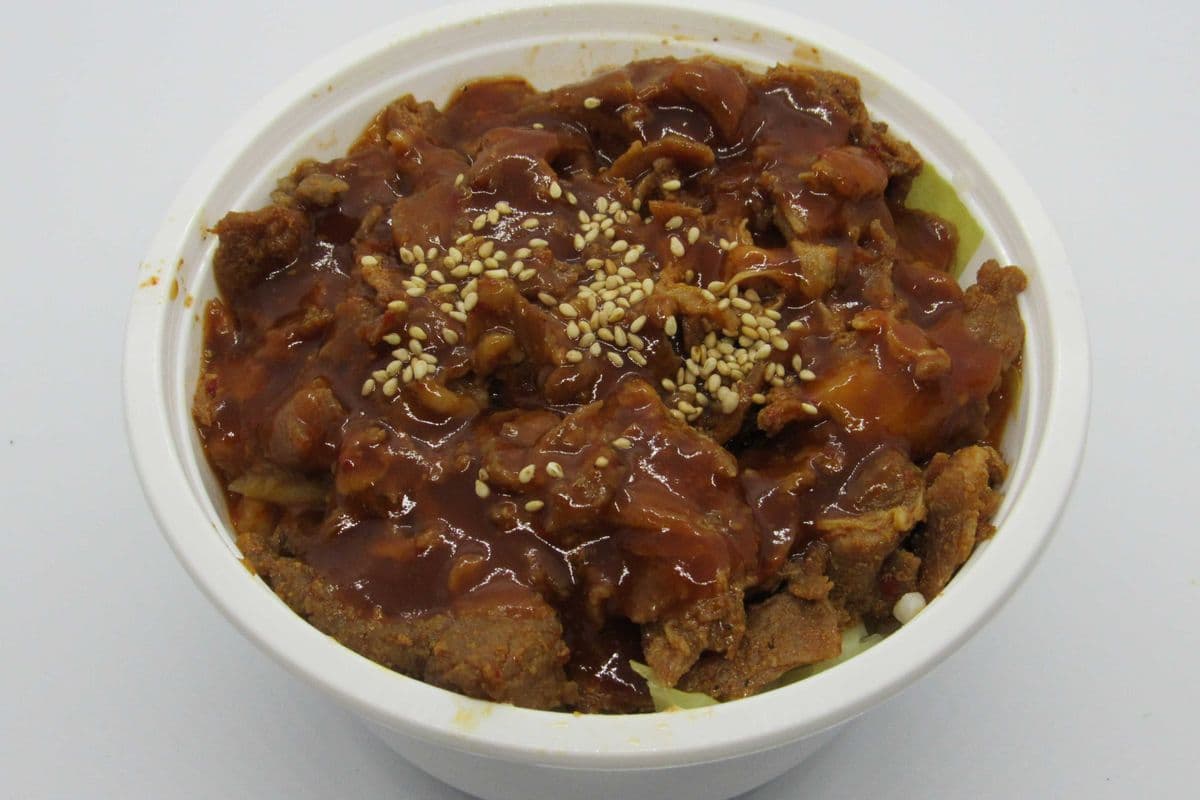 Spicy Pork Donburi