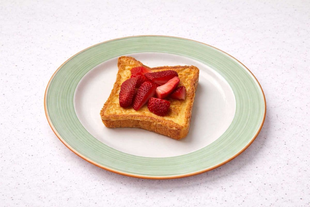 ONE STRAWBERRY FRENCH TOAST