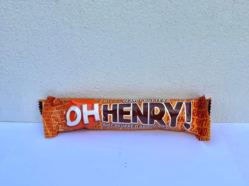 OH HENRY PEANUT BUTTER CHOCOLATE BAR 58G