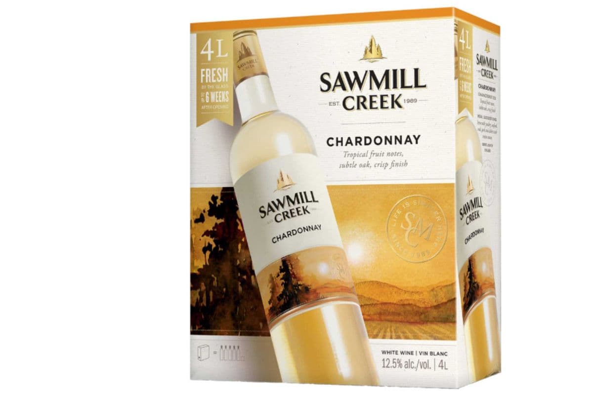 SAWMILL CREEK CHARDONNAY 4000ml (1 x 4L)