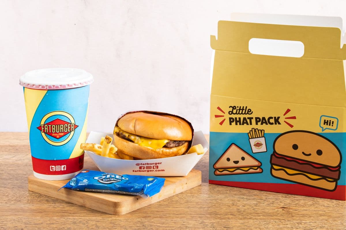 KIDS CHEESE BURGER MEAL