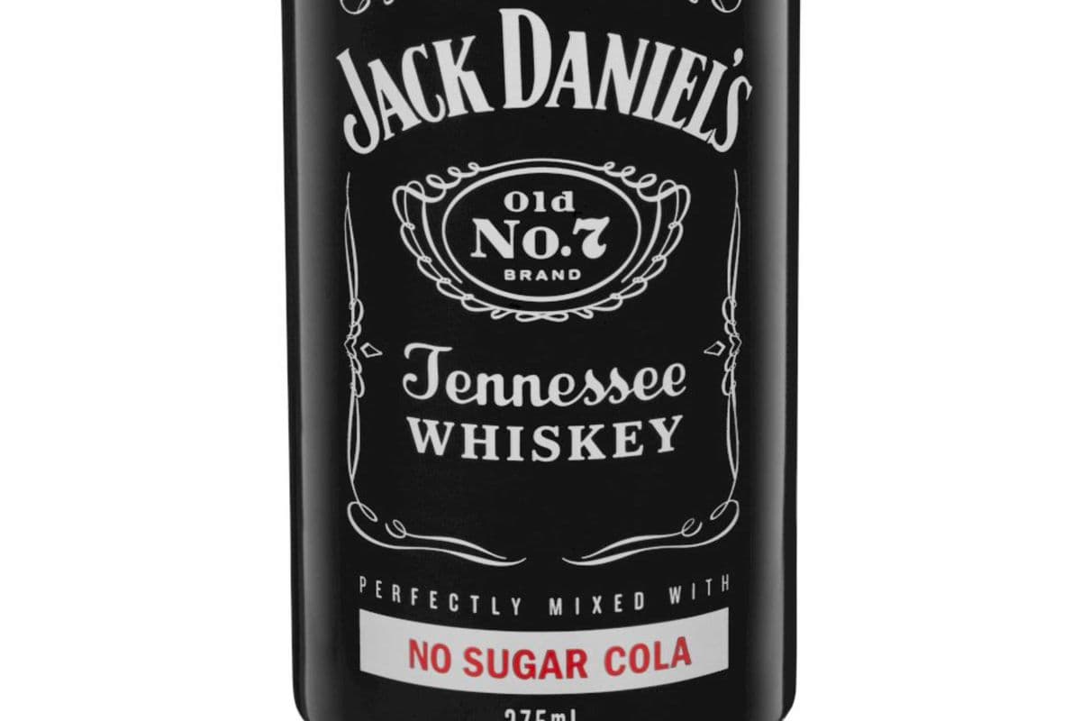 Jack Daniel's No Sugar Cola (1 x 473 ml Can)