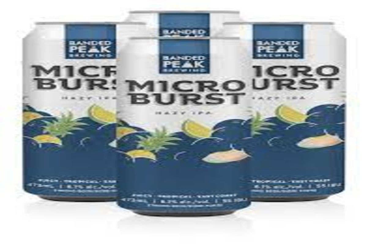 BANDED PEAK MICROBRUST HAZY IPA 4x473ml (4 x 473ml)