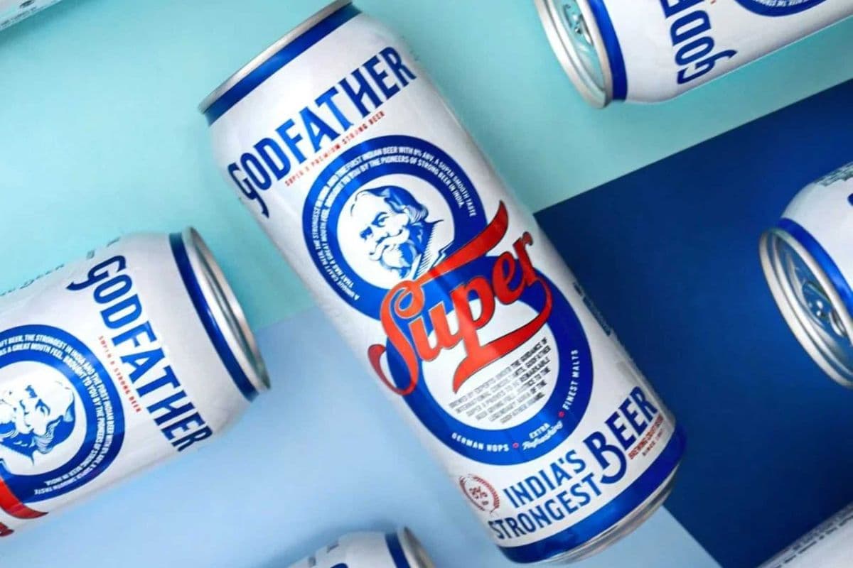 GODFATHER STRONG 8% FINEST BEER (500ML) (1 x 500ML CAN)