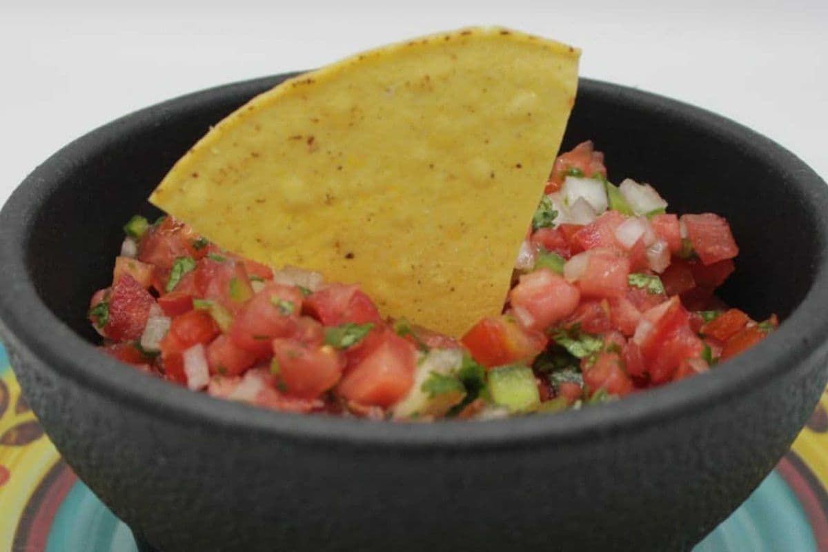Pico De Gallo and Tortilla Chips