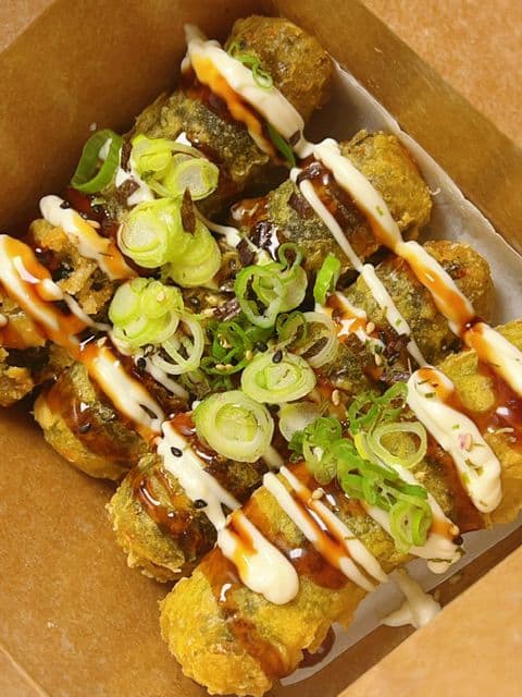 Vegan Seaweed (Nori) Roll (Deep Fried)(4pcs)