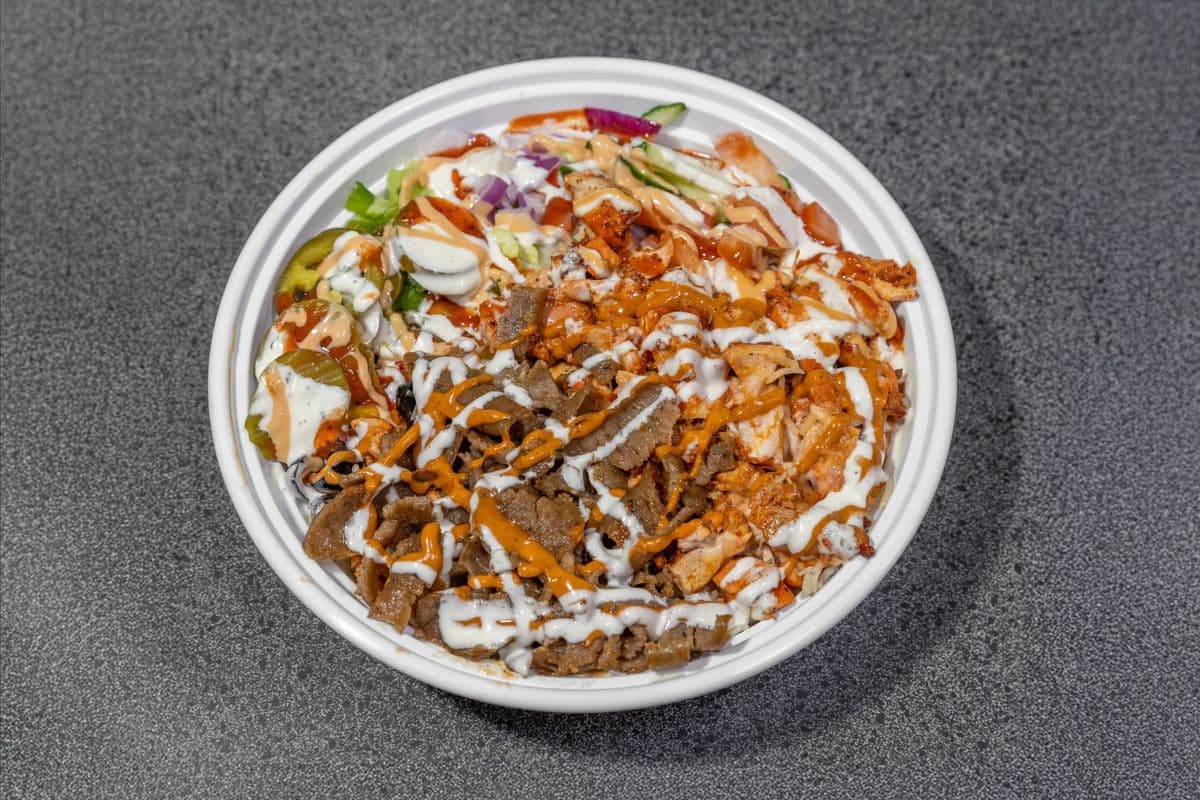 Mixed Meat Rice platter