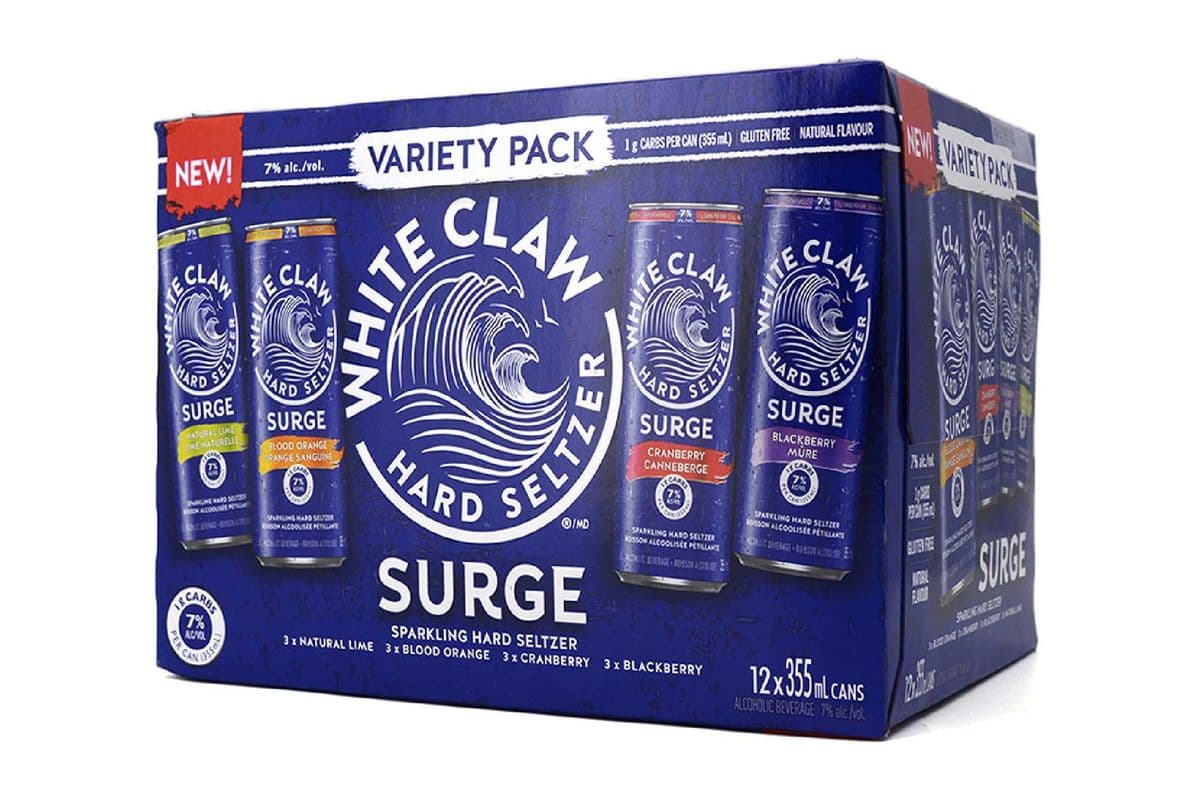 White Claw Surge Variety Pack-12PK (12 x 355ml)