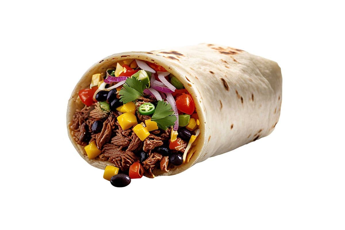 Beef Barbacoa Burrito