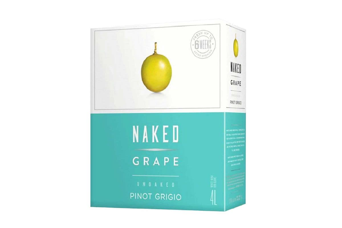 Naked Grape Pinot Grigio (4 L Box) (1 x 4 L)