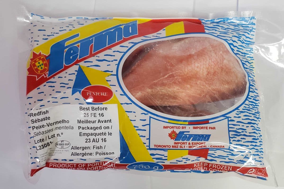 POISSON SÉBASTE PEIXE-VERMELHO (750 G)