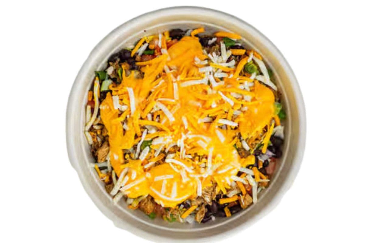 Ooey Gooey Chessy Burrito Bowl