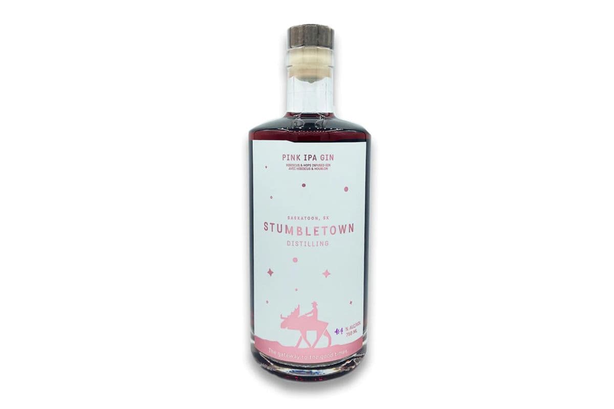 Stumbletown Pink IPA Gin (1 x 750 ml)