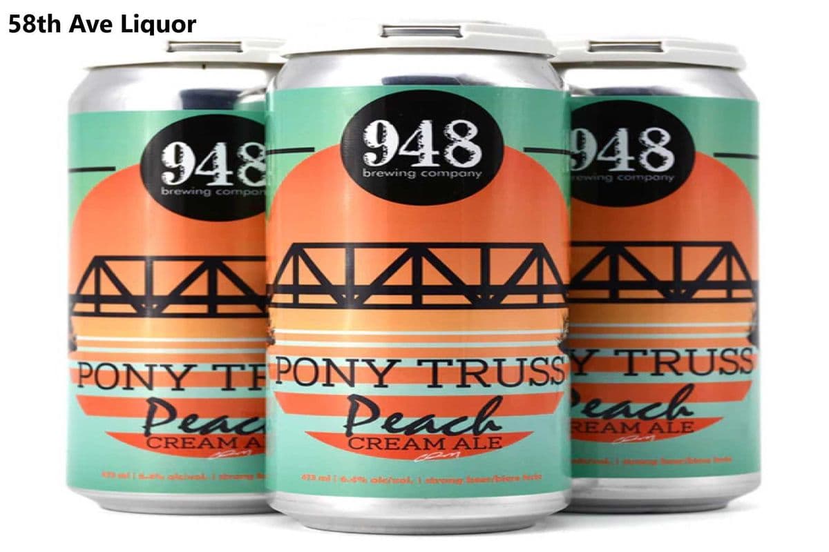 948 PONY TRUSS PEACH CREAM ALE 4PKC (1 x 4*473ML)