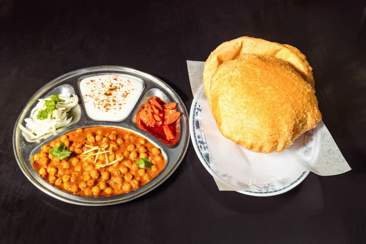 94. Chole (Chickpea) Bhature