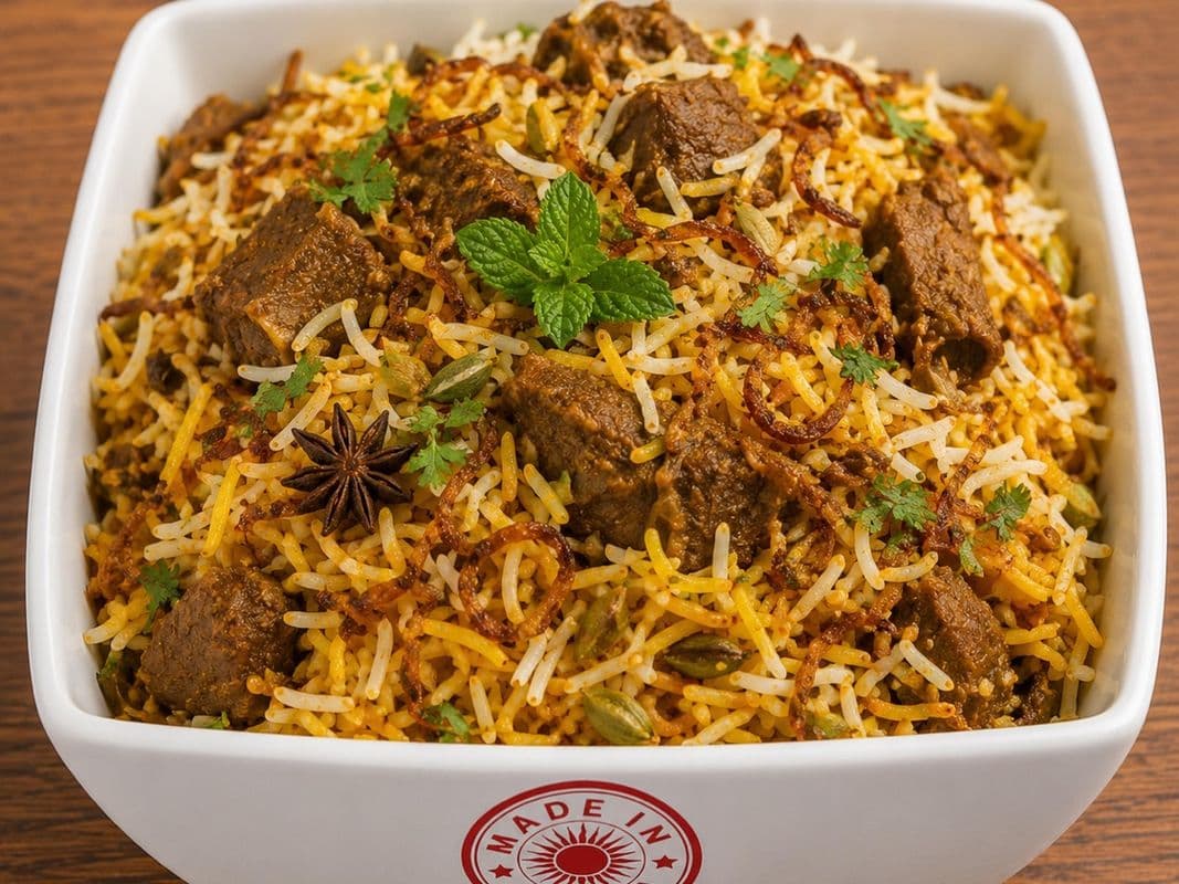 Biryani with Raita