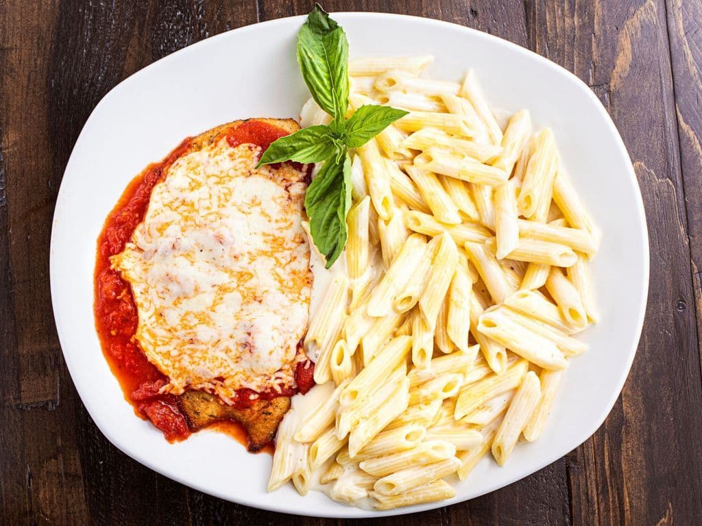 Chicken Parmigiana Plate
