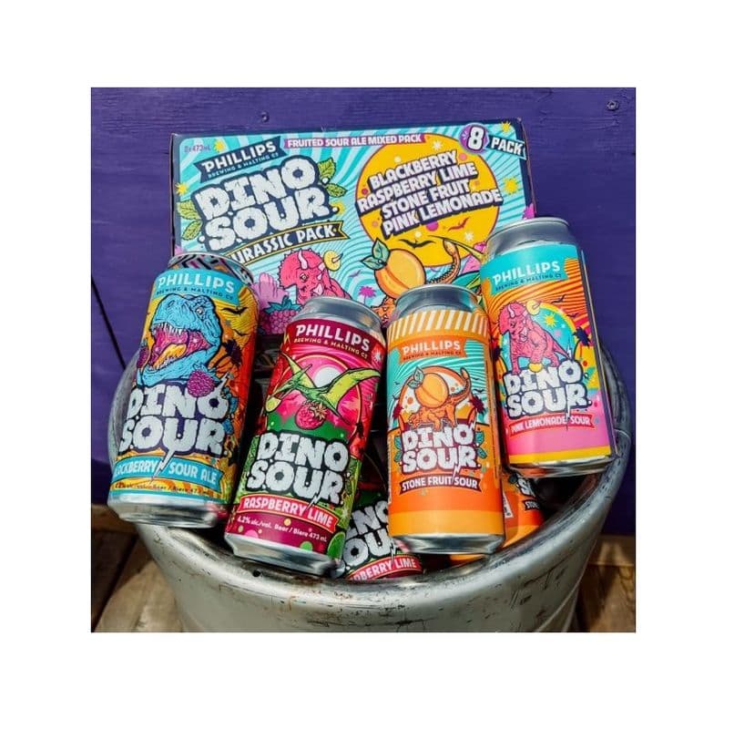 Phillips dino sur jurassic Mix 8 Pack (8 x 473 ml)